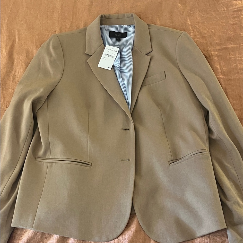 J. Crew camel Blazer BRAND NEW